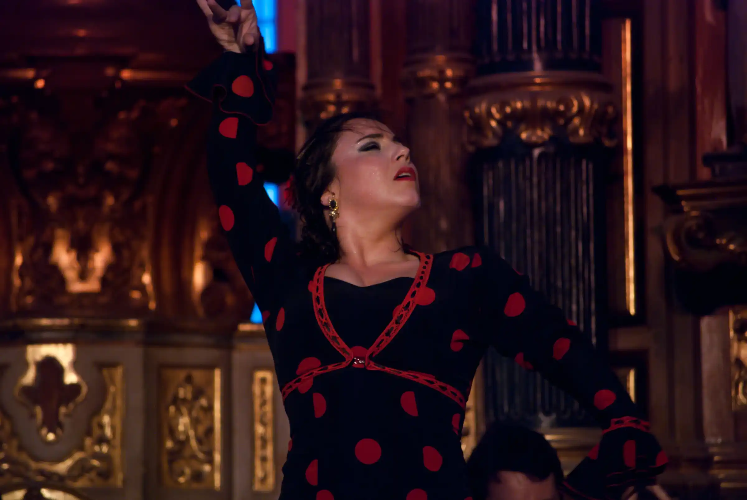 Private chauffeur Madrid events — flamenco show tablao gala dinners nightlife