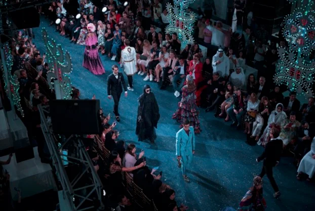 London Fashion Week runway show — VIP event and red carpet