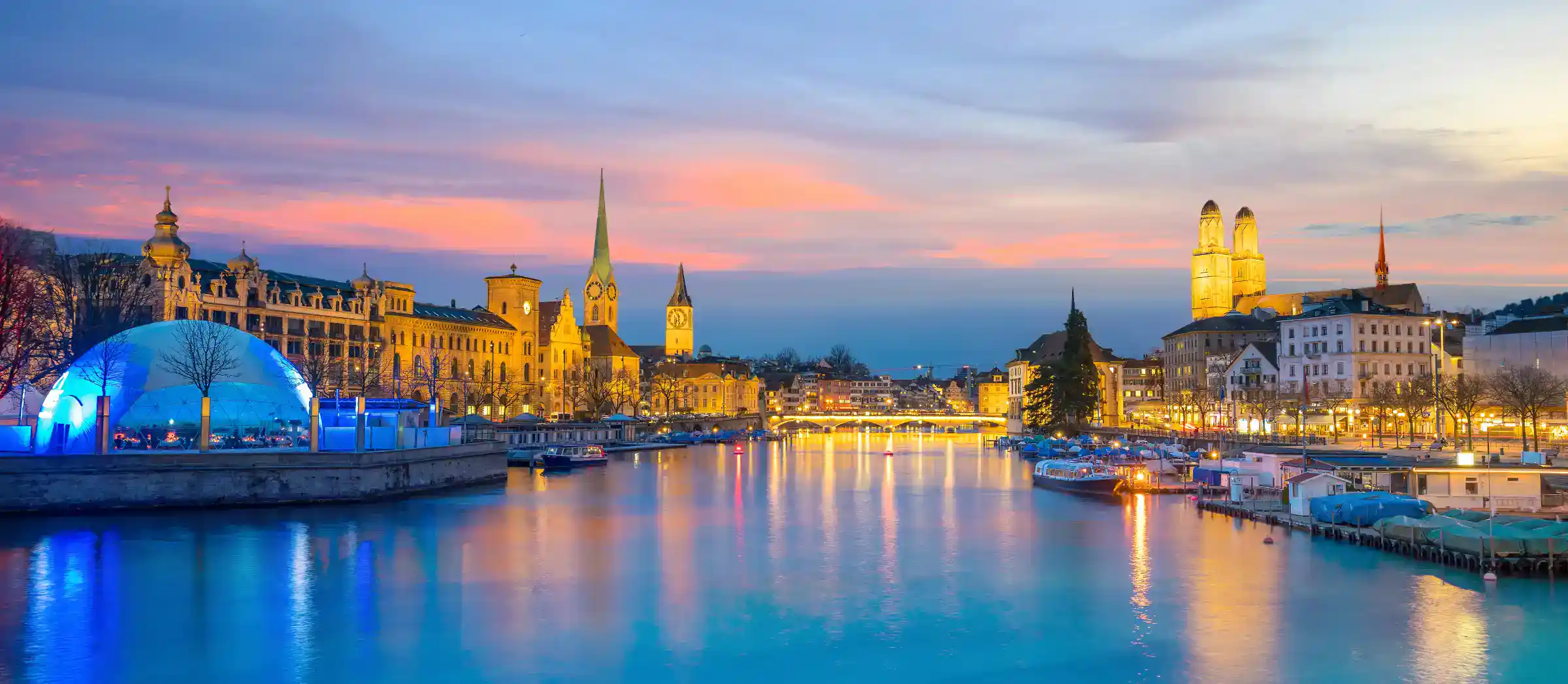 Luxury private chauffeur service Zurich by night — Opera House and gala events