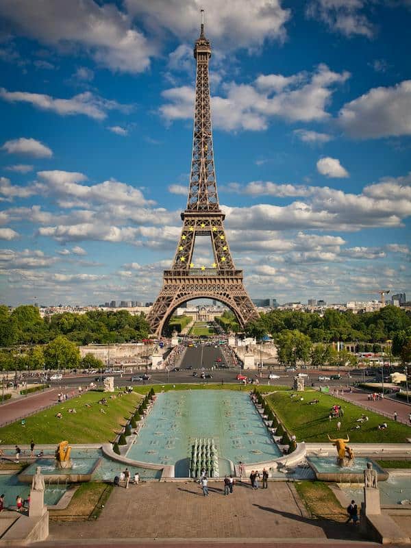 Tour Eiffel visite Paris chauffeur
